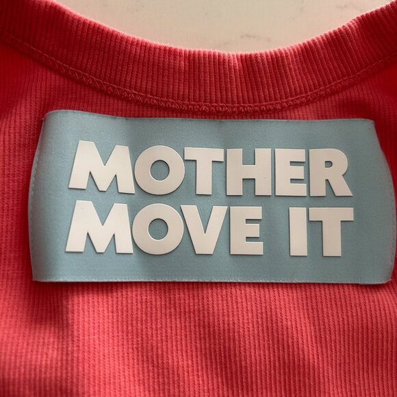 NWOT Mother Move It Conch Shell Chin Up Ribbed Tank M - Picture 4 of 6